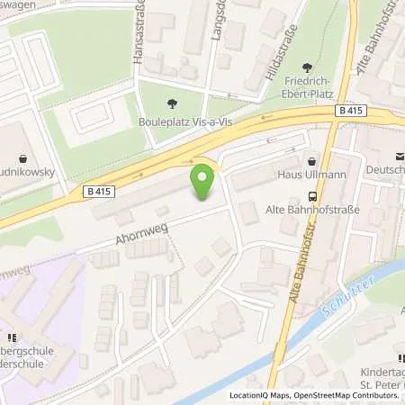 Standortübersicht der Tankstelle E-Werk Mittelbaden AG & Co. KG in 77933 Lahr