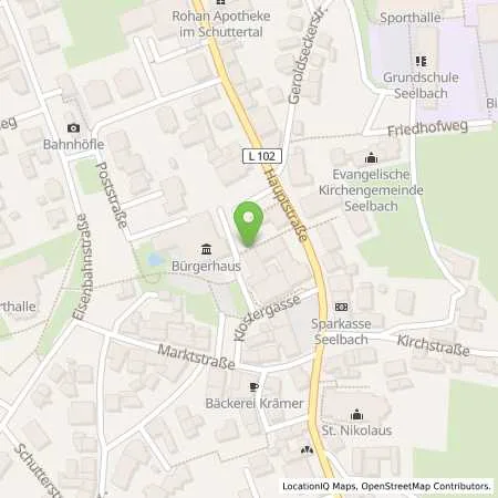 Standortübersicht der Tankstelle E-Werk Mittelbaden AG & Co. KG in 77960 Seelbach