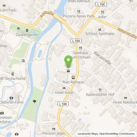 Standortübersicht der Tankstelle EnBW mobility+ AG und Co.KG in 77977 Rust