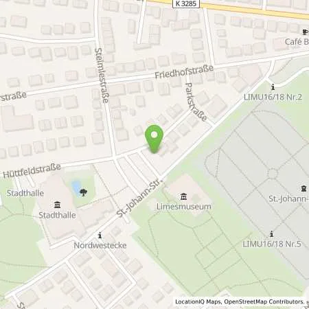 Standortübersicht der Tankstelle Stadtwerke Aalen GmbH in 73430 Aalen