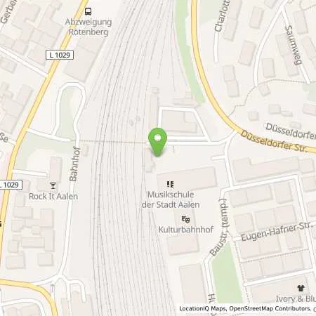 Standortübersicht der Tankstelle Stadtwerke Aalen GmbH in 73431 Aalen