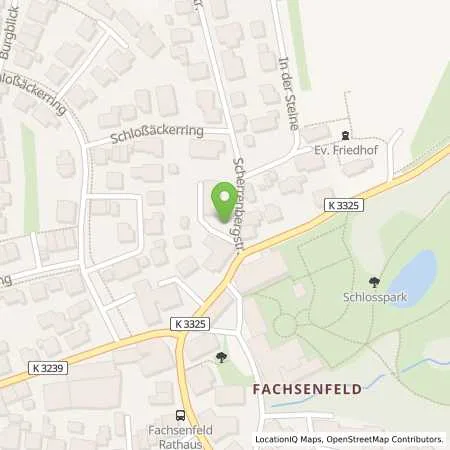 Standortübersicht der Tankstelle Stadtwerke Aalen GmbH in 73434 Aalen (Fachsenfeld)