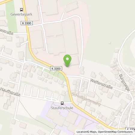 Standortübersicht der Tankstelle EnBW ODR AG in 73441 Bopfingen