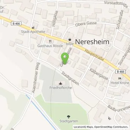 Standortübersicht der Tankstelle EnBW ODR AG in 73450 Neresheim