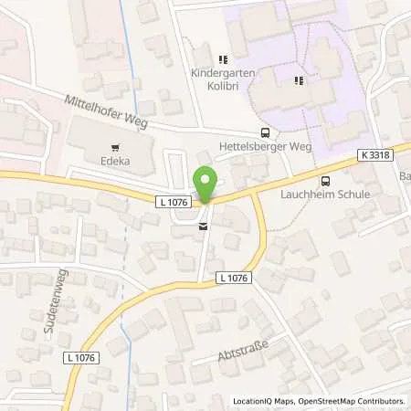 Standortübersicht der Tankstelle EnBW mobility+ AG und Co.KG in 73466 Lauchheim