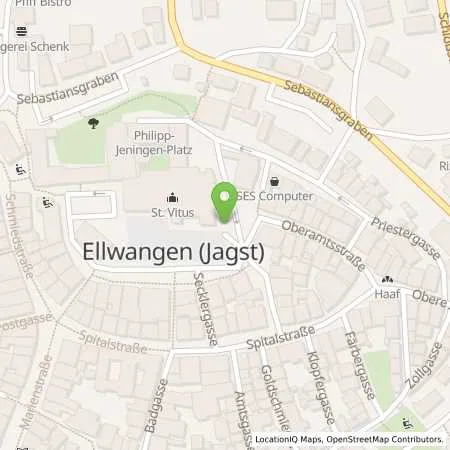 Standortübersicht der Tankstelle EnBW ODR AG in 73479 Ellwangen
