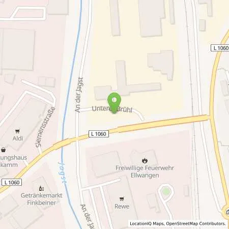 Standortübersicht der Tankstelle EnBW ODR AG in 73479 Ellwangen