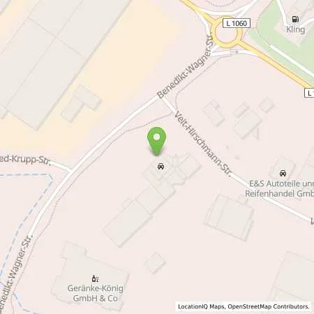 Standortübersicht der Tankstelle Autohaus Bruno Widmann GmbH & Co. KG in 73479 Ellwangen