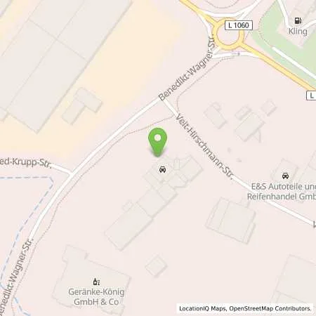 Standortübersicht der Tankstelle Autohaus Bruno Widmann GmbH & Co. KG in 73479 Ellwangen