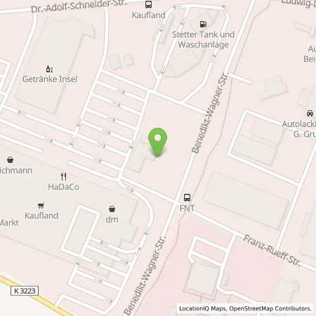 Standortübersicht der Tankstelle Auto-Center W&B GmbH in 73479 Ellwangen (Jagst)