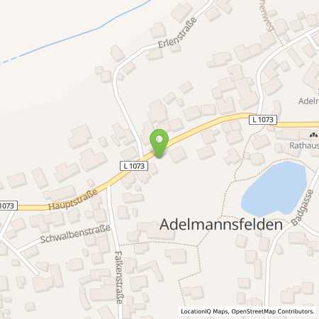 Standortübersicht der Strom (Elektro) Tankstelle: EnBW ODR AG in 73486, Adelmannsfelden