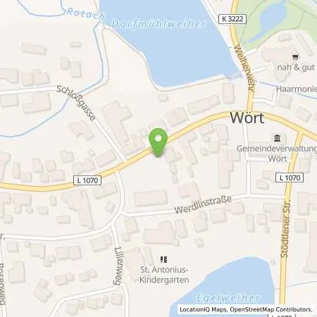 Standortübersicht der Tankstelle EnBW ODR AG in 73499 Wört