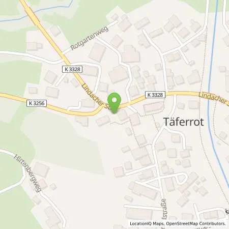 Standortübersicht der Tankstelle EnBW ODR AG in 73527 Täferrot