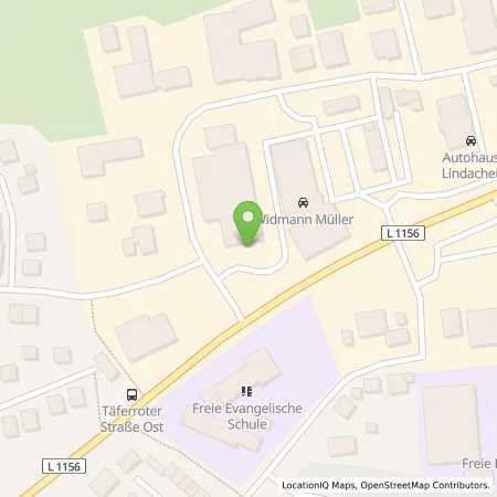 Standortübersicht der Tankstelle B. Widmann GmbH & Co. KG in 73527 Schwäbisch Gmünd