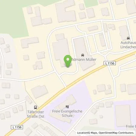 Standortübersicht der Tankstelle Autohaus B. Wimann GmbH & Co. KG in 73527 Schwäbisch Gmünd