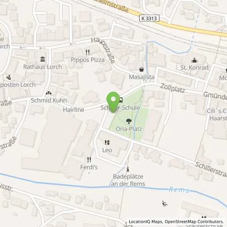 Standortübersicht der Tankstelle EnBW mobility+ AG und Co.KG in 73547 Lorch