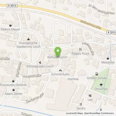 Standortübersicht der Tankstelle EnBW mobility+ AG und Co.KG in 73547 Lorch