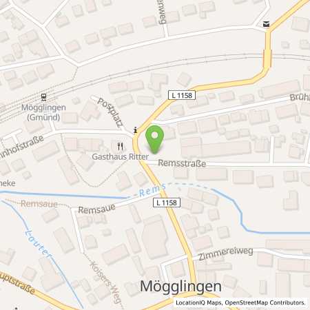 Standortübersicht der Strom (Elektro) Tankstelle: EnBW ODR AG in 73563, Mgglingen