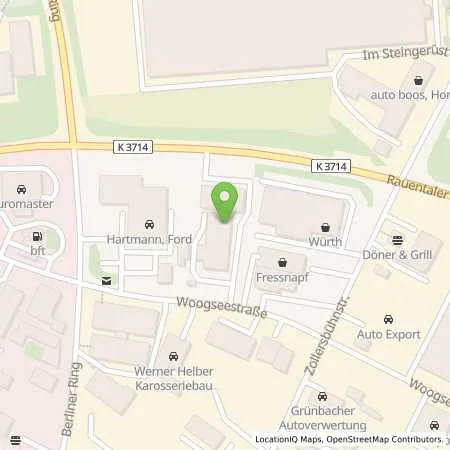 Standortübersicht der Tankstelle Ungeheuer Automobile GmbH in 76437 Rastatt