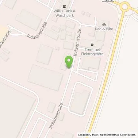 Standortübersicht der Tankstelle menzerna polishing compounds GmbH & Co. KG in 76470 Ötigheim