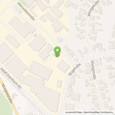 Standortübersicht der Tankstelle EnBW mobility+ AG und Co.KG in 76571 Gaggenau