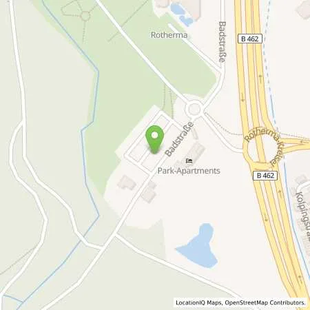 Standortübersicht der Tankstelle Stadtwerke Gaggenau, Eigenbetrieb in 76571 Gaggenau