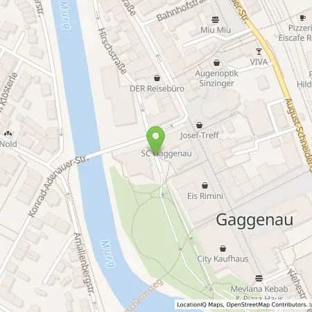 Standortübersicht der Tankstelle Stadtwerke Gaggenau, Eigenbetrieb in 76571 Gaggenau
