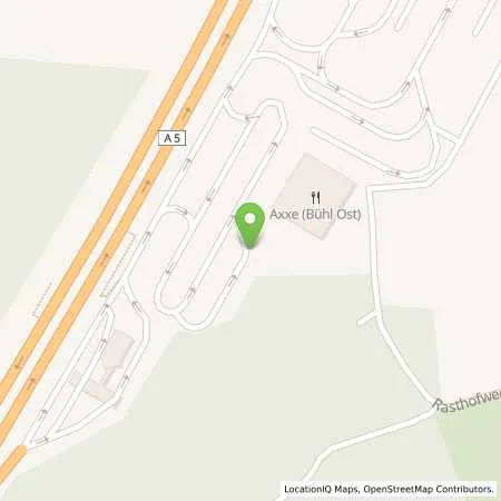 Standortübersicht der Tankstelle EnBW mobility+ AG und Co.KG in 77815 Bühl