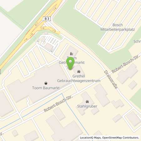 Standortübersicht der Strom (Elektro) Tankstelle: Stadtwerke Bühl GmbH in 77815, Bhl