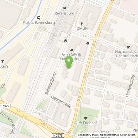 Standortübersicht der Tankstelle Technische Werke Schussental GmbH & Co. KG in 88214 Ravensburg