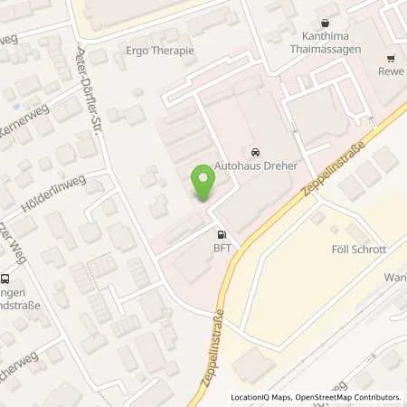 Standortübersicht der Tankstelle EnBW mobility+ AG und Co.KG in 88239 Wangen