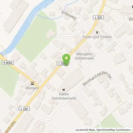 Standortübersicht der Tankstelle EnBW mobility+ AG und Co.KG in 88239 Wangen