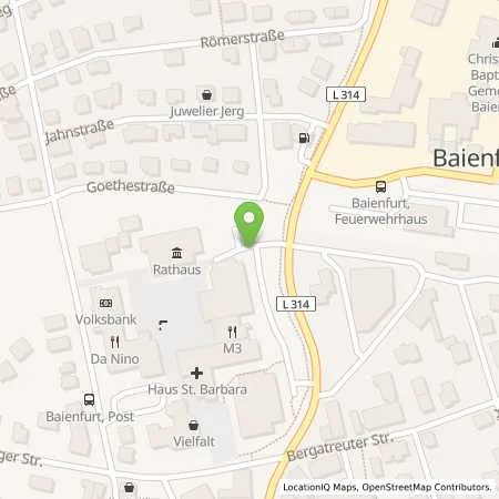 Standortübersicht der Tankstelle EnBW mobility+ AG und Co.KG in 88255 Baienfurt