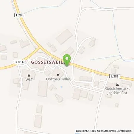 Standortübersicht der Tankstelle EnBW mobility+ AG und Co.KG in 88263 Horgenzell