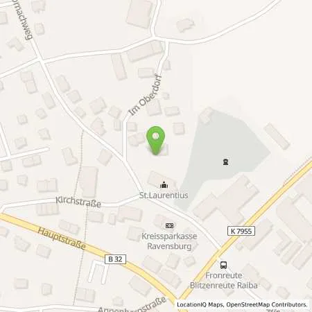 Standortübersicht der Tankstelle EnBW mobility+ AG und Co.KG in 88273 Fronreute