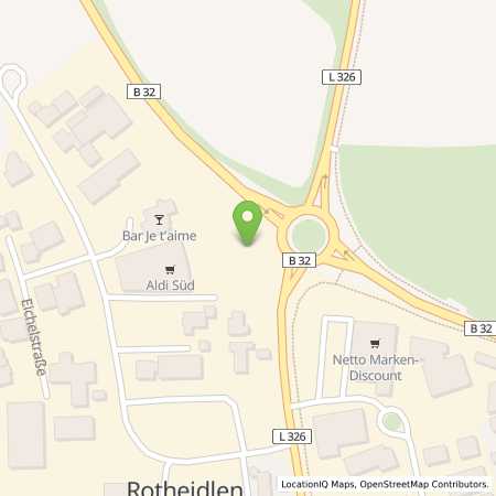 Standortübersicht der Strom (Elektro) Tankstelle: ALDI SÜD in 88285, Bodnegg