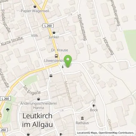 Standortübersicht der Tankstelle EnBW mobility+ AG und Co.KG in 88299 Leutkirch