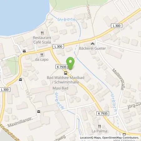 Standortübersicht der Tankstelle Mer Germany GmbH in 88339 Bad Waldsee