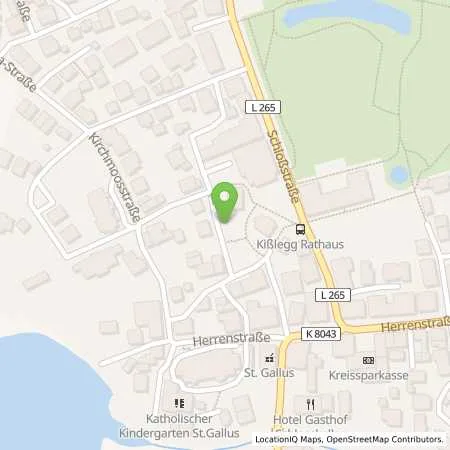 Standortübersicht der Tankstelle Stadtwerk am See GmbH & Co. KG in 88353 Kißlegg