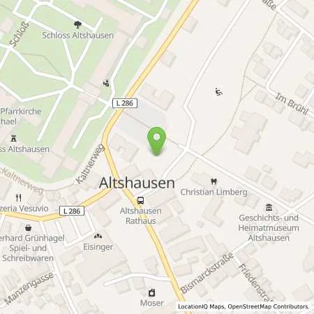 Standortübersicht der Tankstelle EnBW mobility+ AG und Co.KG in 88361 Altshausen