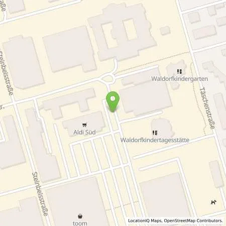 Standortübersicht der Tankstelle ALDI SÜD in 70736 Fellbach