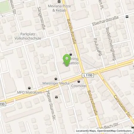 Standortübersicht der Tankstelle Kreissparkasse Waiblingen in 70736 Fellbach