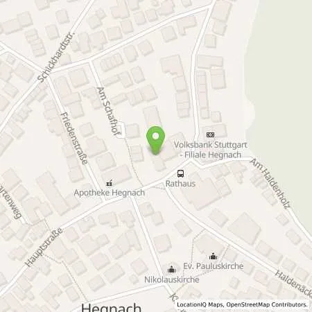 Standortübersicht der Tankstelle Stadtwerke Waiblingen GmbH in 71334 Waiblingen