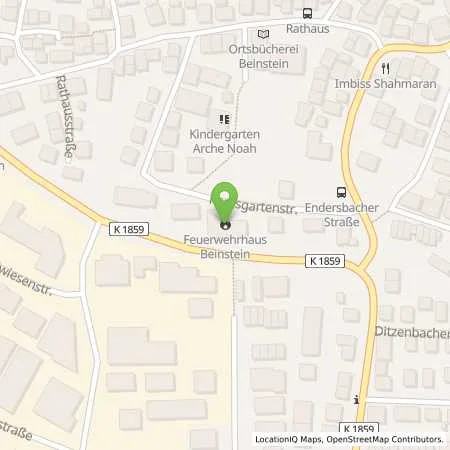 Standortübersicht der Tankstelle Stadtwerke Waiblingen GmbH in 71334 Waiblingen