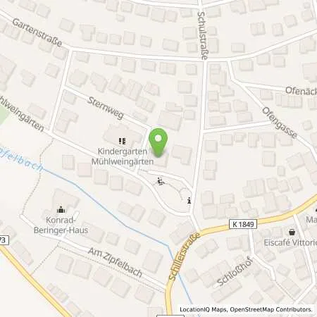 Standortübersicht der Tankstelle Stadtwerke Waiblingen GmbH in 71336 Waiblingen