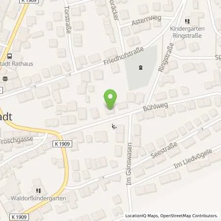 Standortübersicht der Tankstelle Stadtwerke Waiblingen GmbH in 71336 Waiblingen