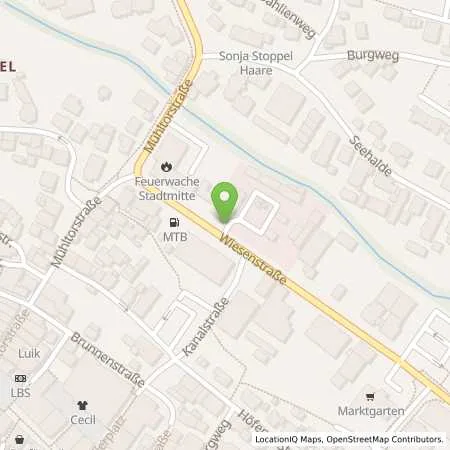 Standortübersicht der Tankstelle Süwag Energie AG in 71364 Winnenden