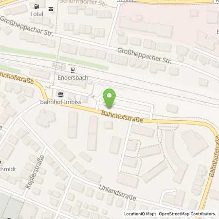 Standortübersicht der Tankstelle Stadtwerke Weinstadt (Eigenbetrieb) in 71384 Weinstadt