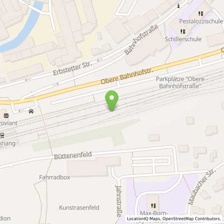 Standortübersicht der Strom (Elektro) Tankstelle: EnBW mobility+ AG und Co.KG in 71522, Backnang