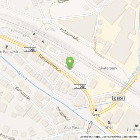 Standortübersicht der Tankstelle deer GmbH in 71540 Murrhardt